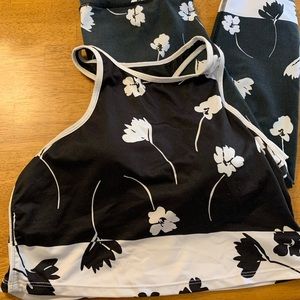 Fabletics capris and crop top